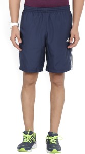 adidas solid men dark blue sports shorts AP3204CONAVY