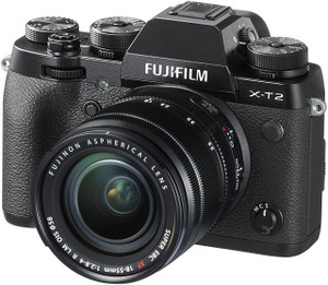 Fujifilm X-T2 with 18-55 mm F2.8-4.0 R LM OIS Lens Mirrorless Camera Kit