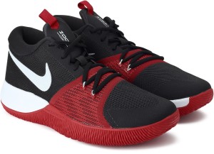 nike zoom assersion basketball shoes for men(red, black)