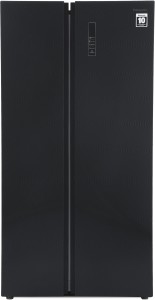 panasonic 584 l frost free side by side refrigerator(black glass door, nr-bs60gkx1)