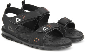 Reebok Men BLACK BRIGHT LAVA Sports 