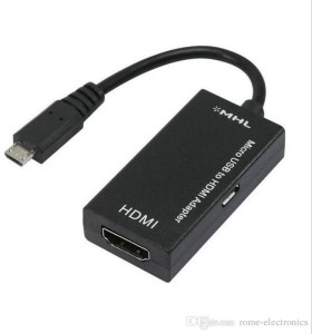 microware HDMI Cable 0.3 m Micro USB to HDMI MHL Cable adapter - microware Flipkart.com