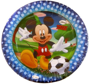 Funcart Mickey Mouse Theme Plate
