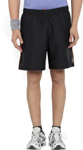 reebok solid men black sports shorts CX0653BLACK