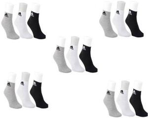 Adidas Men & Women Ankle Length Socks