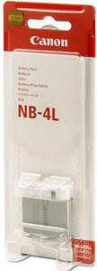 Canon NB-4L Camera Lithium-ion
