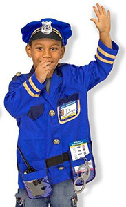 MELISSA DOUG Police Officer Role Play Costume Set Ages 3 6 Yrs