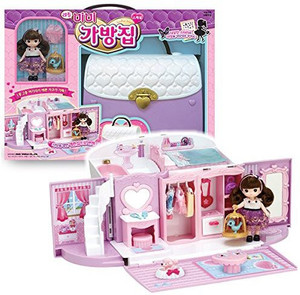 Barbie doll house bag sales