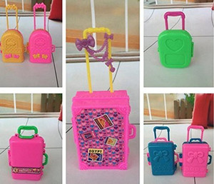 Barbie luggage for dolls shop