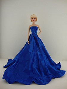 Blue barbie doll hot sale