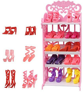 Barbie shoe online rack