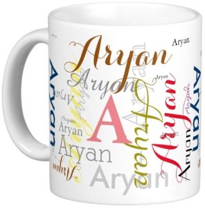 gns aryan gift m006 ceramic mug(325 ml)