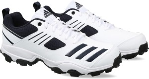 adidas cri hase cricket shoes for men(white)