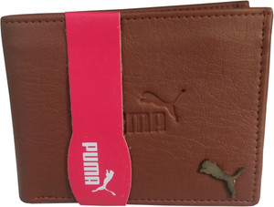 Puma Men Brown Artificial Leather Wallet
