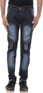 Aarzu Style Slim Men s Black Jeans Best 