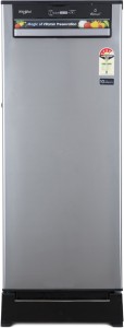 Whirlpool 215 L Direct Cool Single Door 4 Star Refrigerator with Base Drawer(Alpha Steel, 230 Vitamagic Pro Roy 4S)