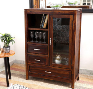 Home Edge Lantern Solid Wood Display Unit