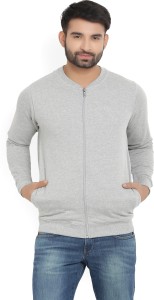 Van Heusen Sport Full Sleeve Solid Men's Sweatshirt