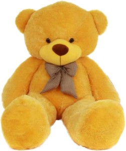 TOYS LOVER TEDDY BEAR COLORS BROWN SIZE 4 FEET  - 48 inch