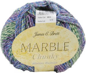 James C Brett Marble Chunky Yarn Wild Field