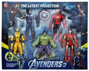 M.A.PRODUCTS 5 Avengers Set Toy For Kids 5 Avengers Set Toy For