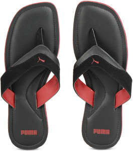 PUMA Men Caper IDP Flip Flops Buy Puma Black High Risk Red Color PUMA Men Caper IDP Flip Flops Online at Best Price Shop Online for Footwears in India Flipkart