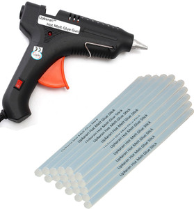 Upkaran ITEK LEAK PROOF 100 WATT WITH 20 STICKS HEAVY Standard Temperature Corded Glue Gun