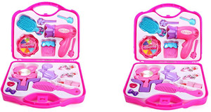 Kanchan Toys Barbie Makeup Set For Kids Pack Of 2 Best Price In
