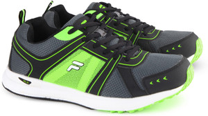 FILA TRUCKER Running Shoes For Men Buy GRY BLK NEO GRN Color