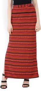 global desi geometric print women tube multicolor skirt AW1656864SKAWP