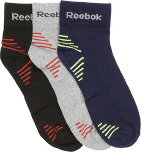 REEBOK Men's Solid Ankle Length