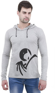 Lime Full Sleeve Printed Men Sweatshirt