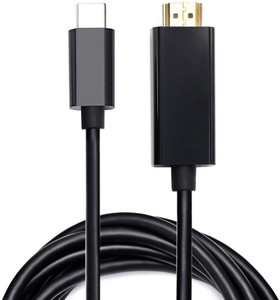 Microware 4K Ultra HD USB-C Type-C (Male) to HDMI (Male) Adapter Cable (1.5m) HDMI Cable