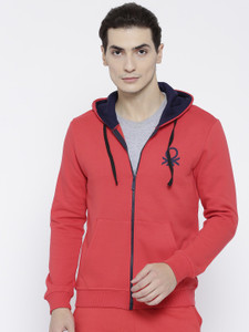 United Colors of Benetton Full Sleeve Solid Men's Sweatshirt