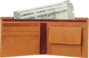 LANDER Boys Tan Genuine Leather Wallet