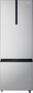 Panasonic 342 L Frost Free Double Door Bottom Mount 2 Star (2019) Refrigerator(Shining Silver, NR-BR347RSX1)