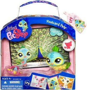 Littlest Pet Shop Series 3 Postcard Pets Peacock By Series 3