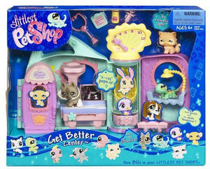 Littlest pet shop vet clinic new arrivals playset
