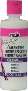 Tulip Soft Fabric Paint 4oz Glow - Natural