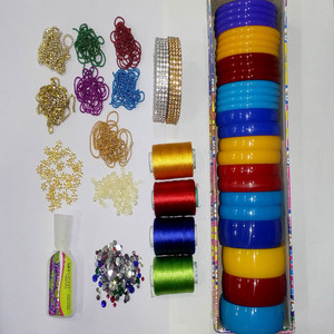 Thread bangles materials top