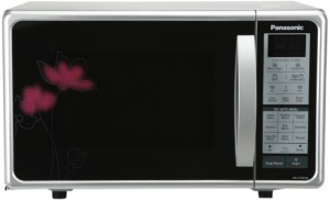 Panasonic 20 L Convection Microwave Oven(NN-CT26HMFDG, Black Mirror Floral)