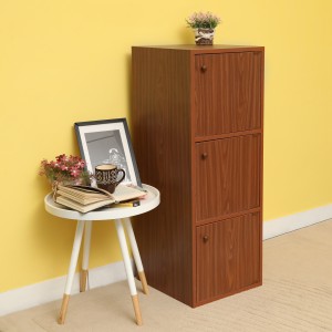 home full max engineered wood free standing cabinet(finish color - oak)