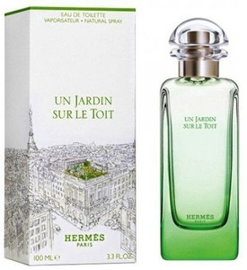 Hermès jardin sur le store toit
