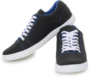 D-SNEAKERZ Casual , Partywear Sneakers Shoes For Men's And Boys Black Color Party Wear For Men