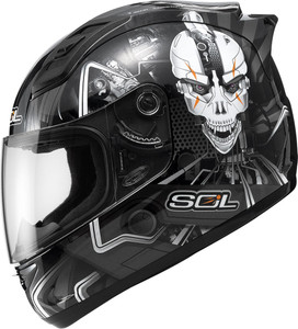 Sol helmets flipkart sales