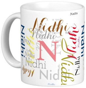 gns nidhi gift m006 ceramic mug(325 ml)