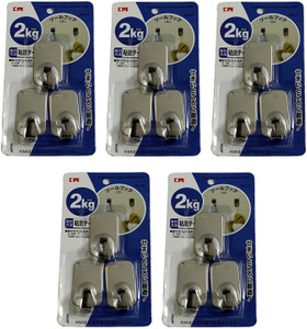 Lifestyle-You Stainless Steel Adhesive Hooks 15 - Pronged Hook