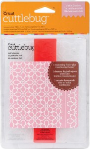 Cricut Cuttlebug Embossing Folder and Border, 5 by 7-Inch,  Girly Girl