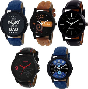 Flipkart men's watches combo clearance