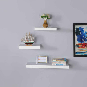 MartCrown wooden floating wall decor wall stand wall shelf Wooden Wall Shelf